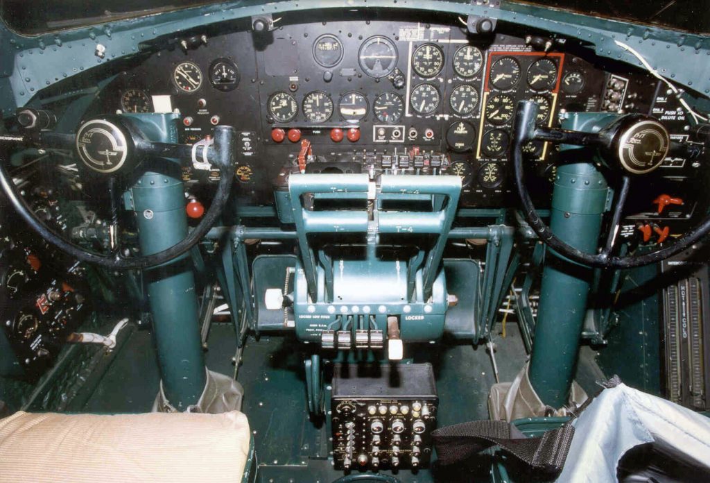 Cockpit B 17 High Altitude